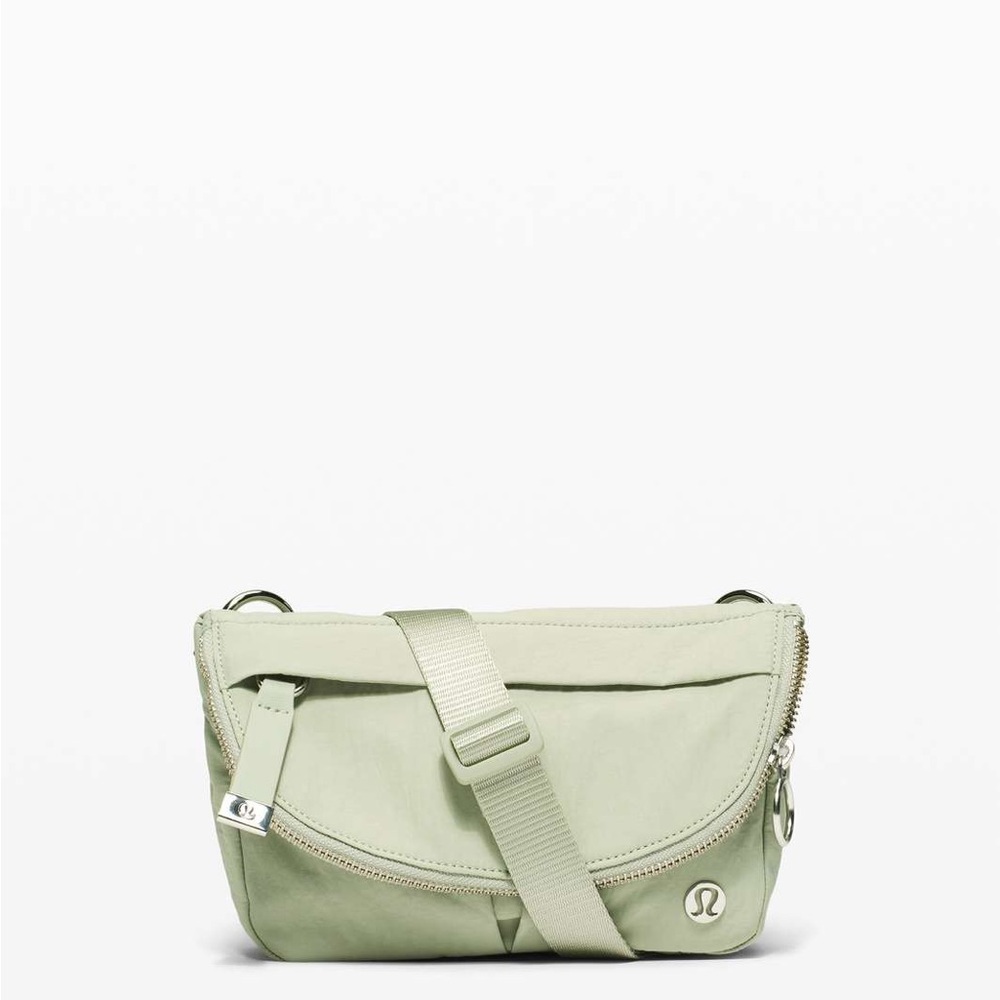 lululemon athletica Sage Green Crossbody Bag